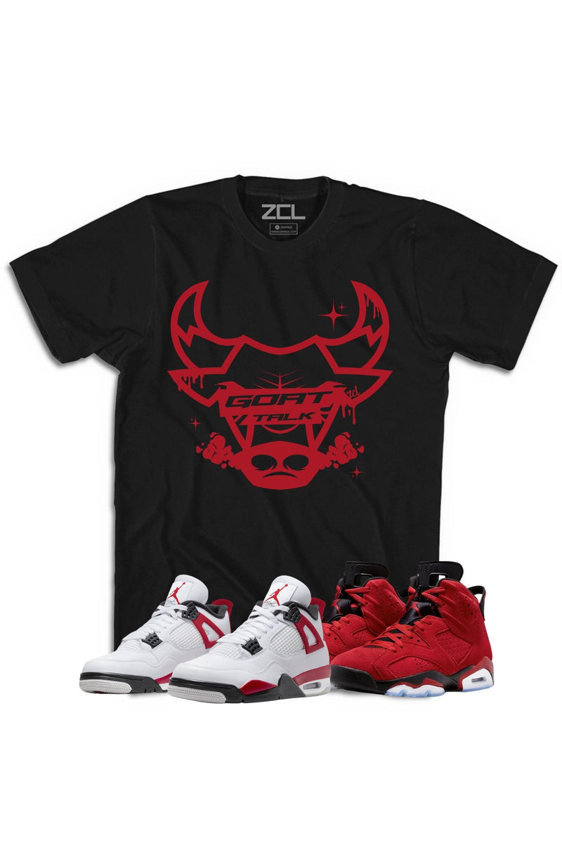 Goat Talk Tee (Red Logo) - Zamage