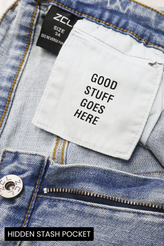 Vortex Stacked Denim (Blue Wash) - Zamage