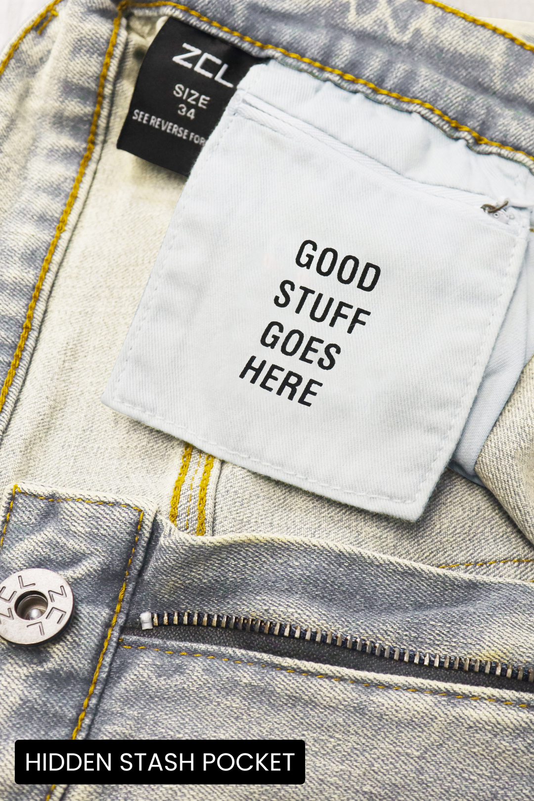Vortex Stacked Denim (Vintage Wash) - Zamage