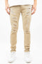 From The Trenches Ripped & Repaired Denim (Khaki) (100-620) - Zamage