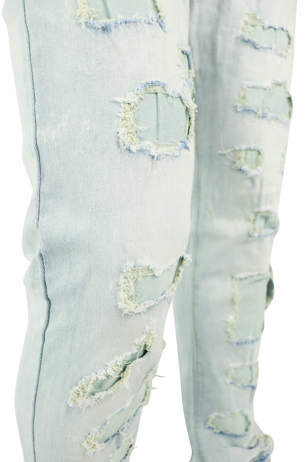 Apex Stacked Denim (Bleach Wash) - Zamage