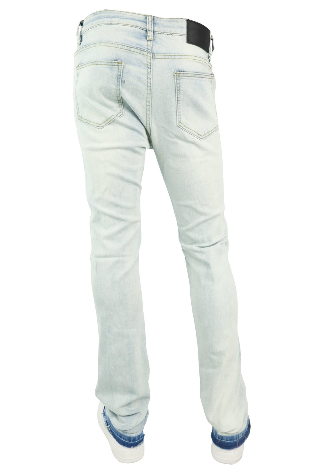 Apex Stacked Denim (Bleach Wash) - Zamage