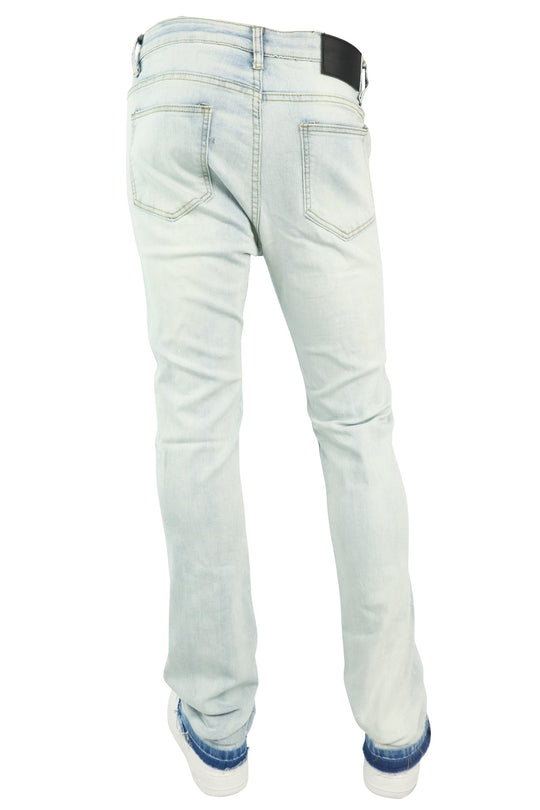 Apex Stacked Denim (Bleach Wash) - Zamage