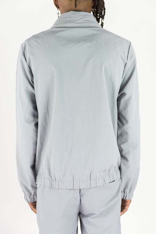 Bent Stripe Nylon Jacket (Grey) - Zamage