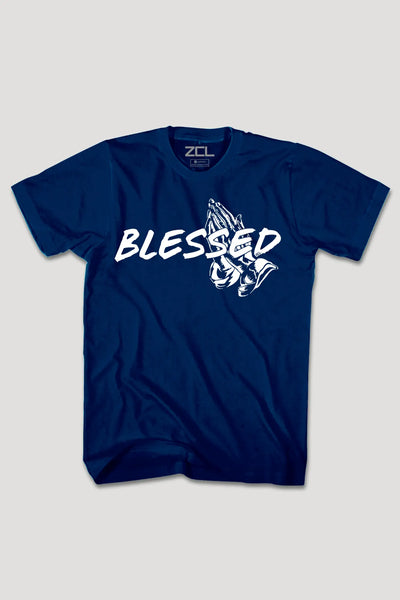 Blessed Tee (White Logo) - Zamage