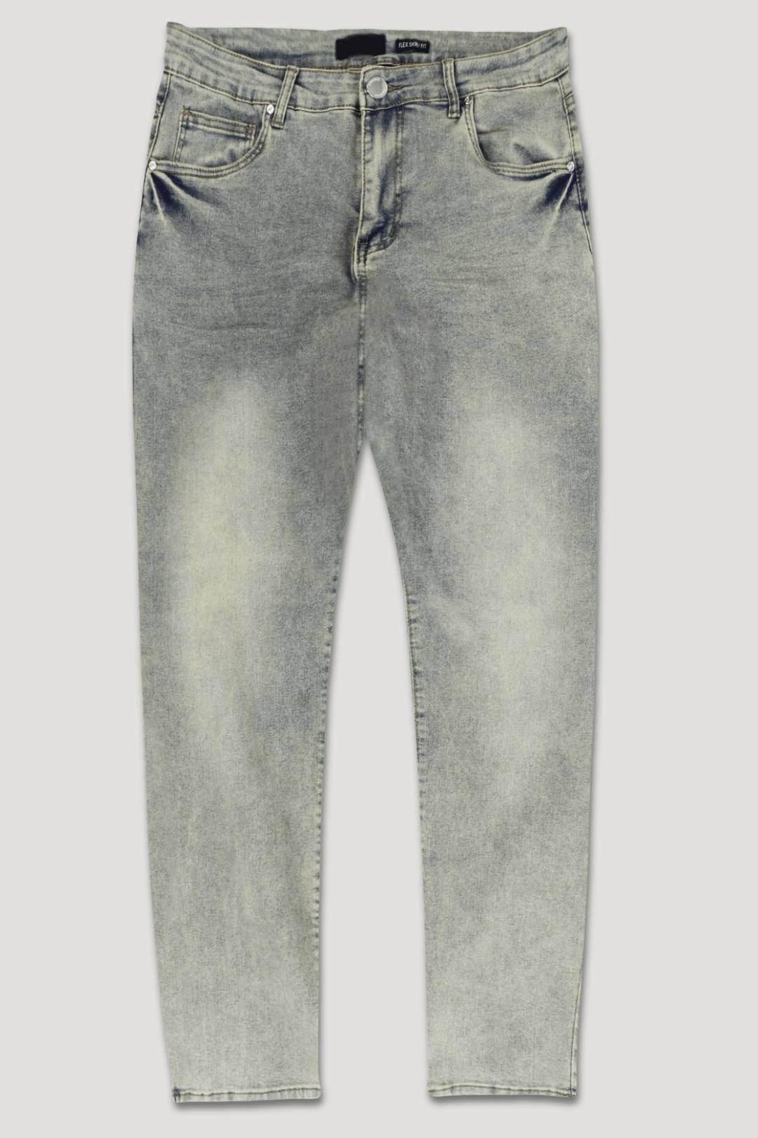 Clean Cut Slim Fit Denim (Dirty Vintage) (M8248D) - Zamage