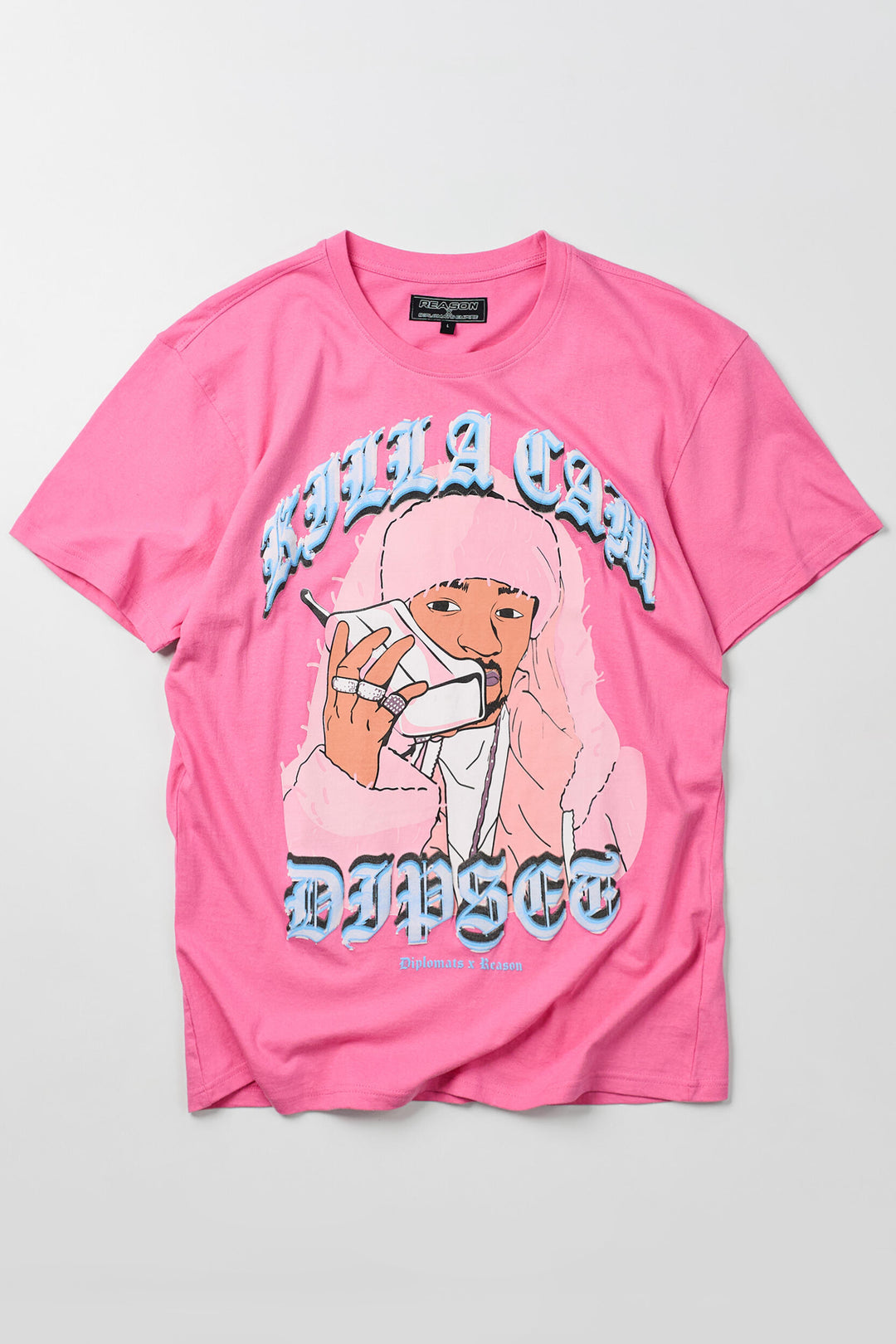 Licensed Dipset Killa Cam Tee (Pink) - Zamage