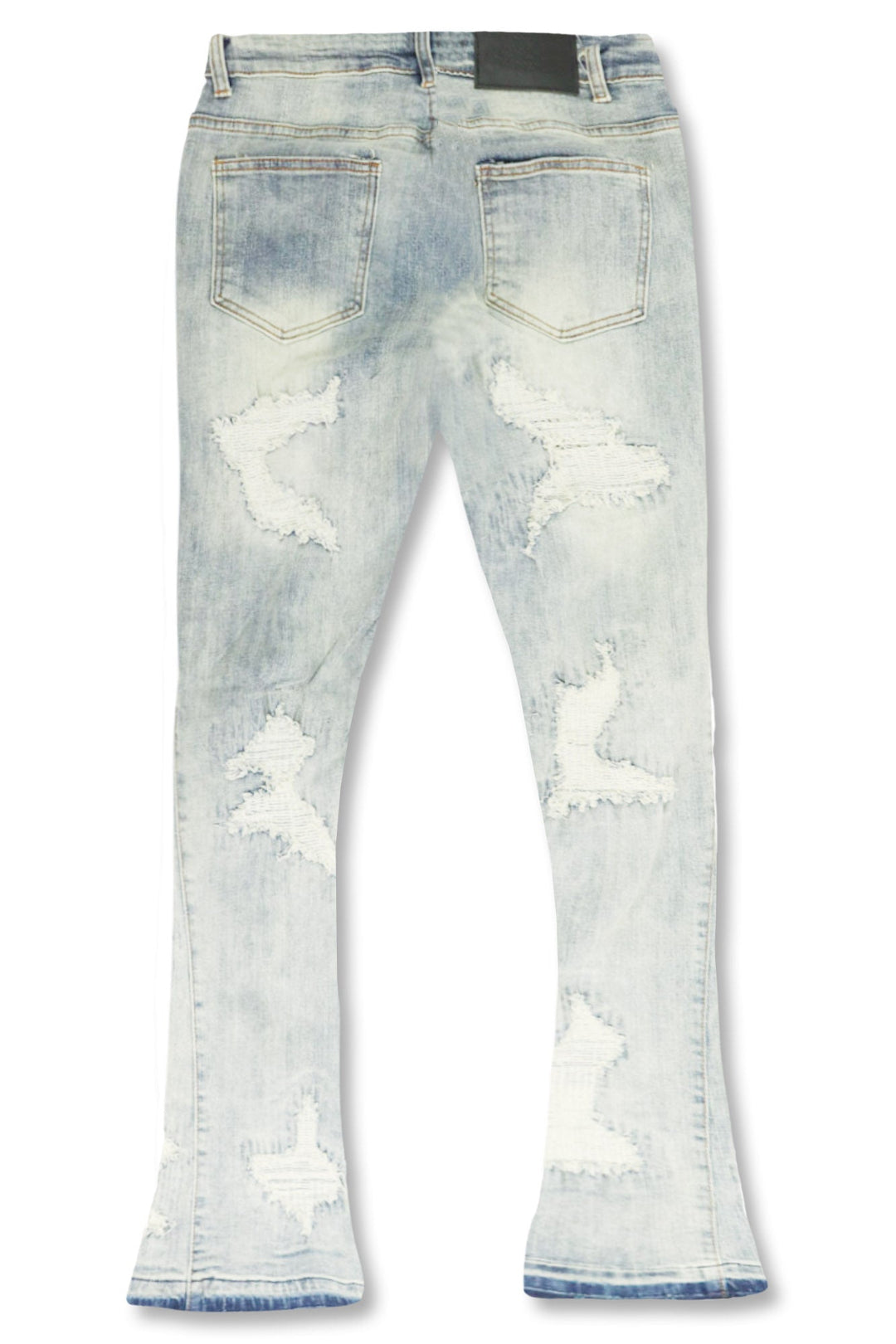 Elevated Stacked Denim (Bleach Wash) - Zamage