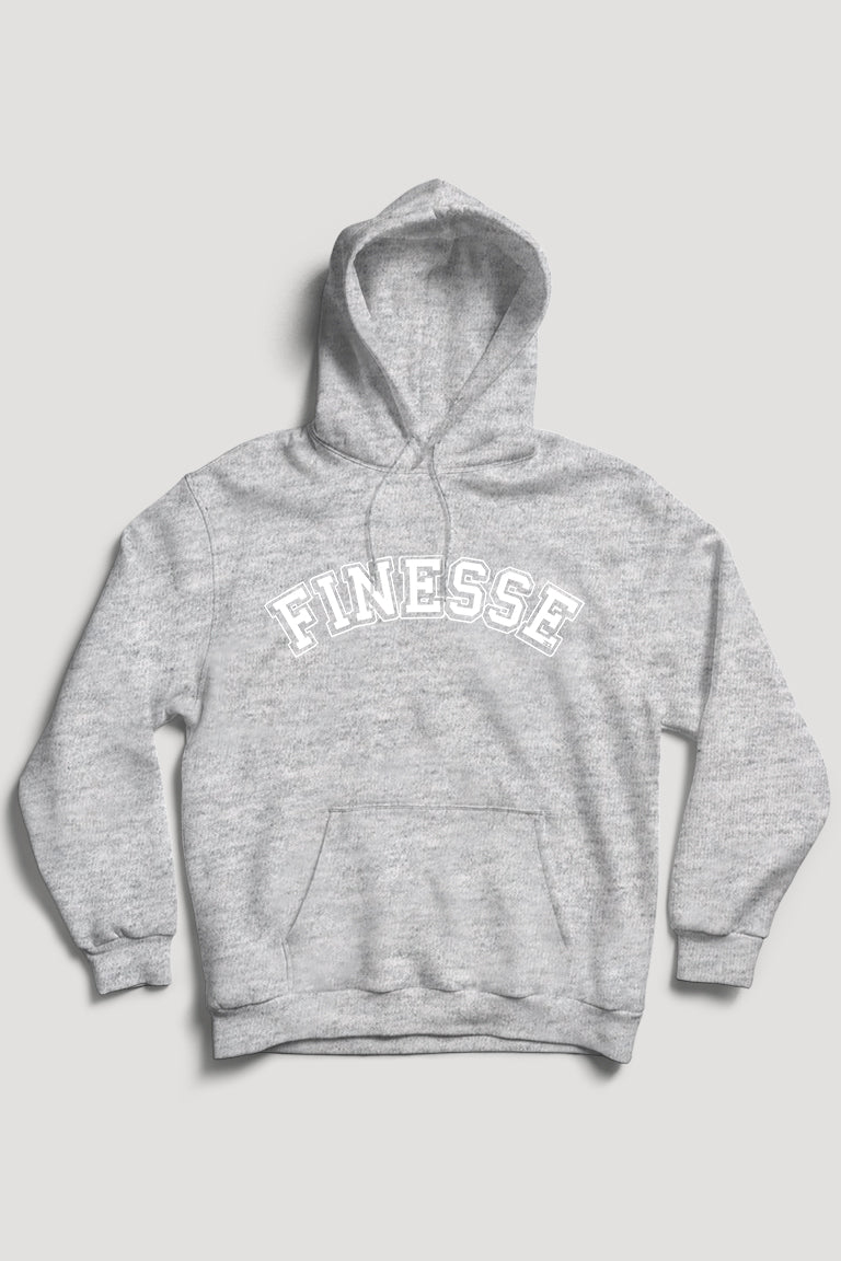 Finesse Hoodie (White Logo) - Zamage