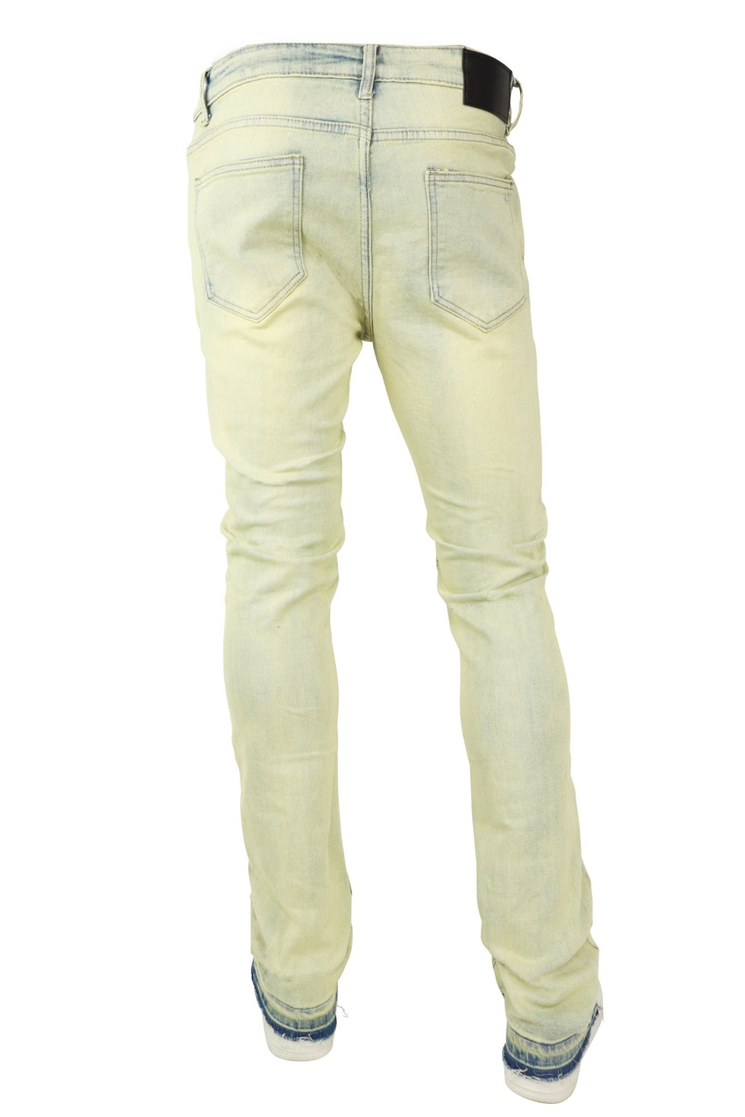 Four Point Stacked Denim (Bleach Wash) (M8300D) - Zamage