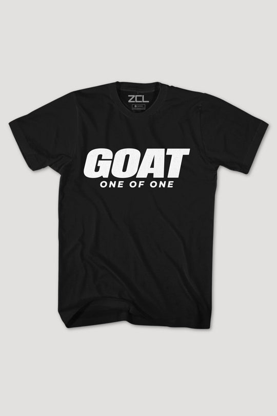 Goat All Caps Tee (White Logo) - Zamage