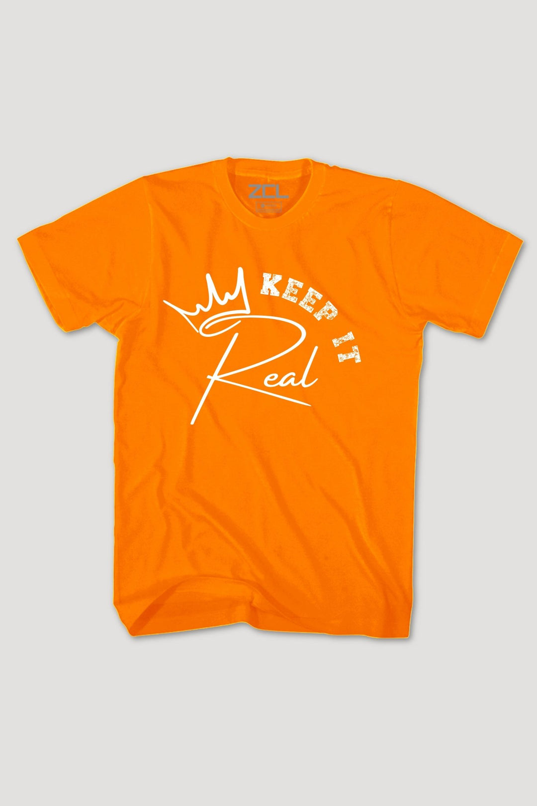 Keep It Real Tee (White Logo) - Zamage