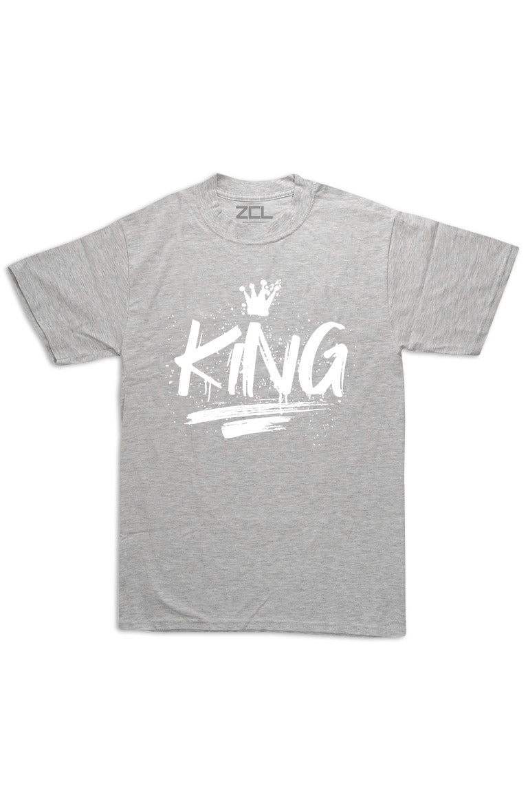 Oversized King Tee (White Logo) - Zamage
