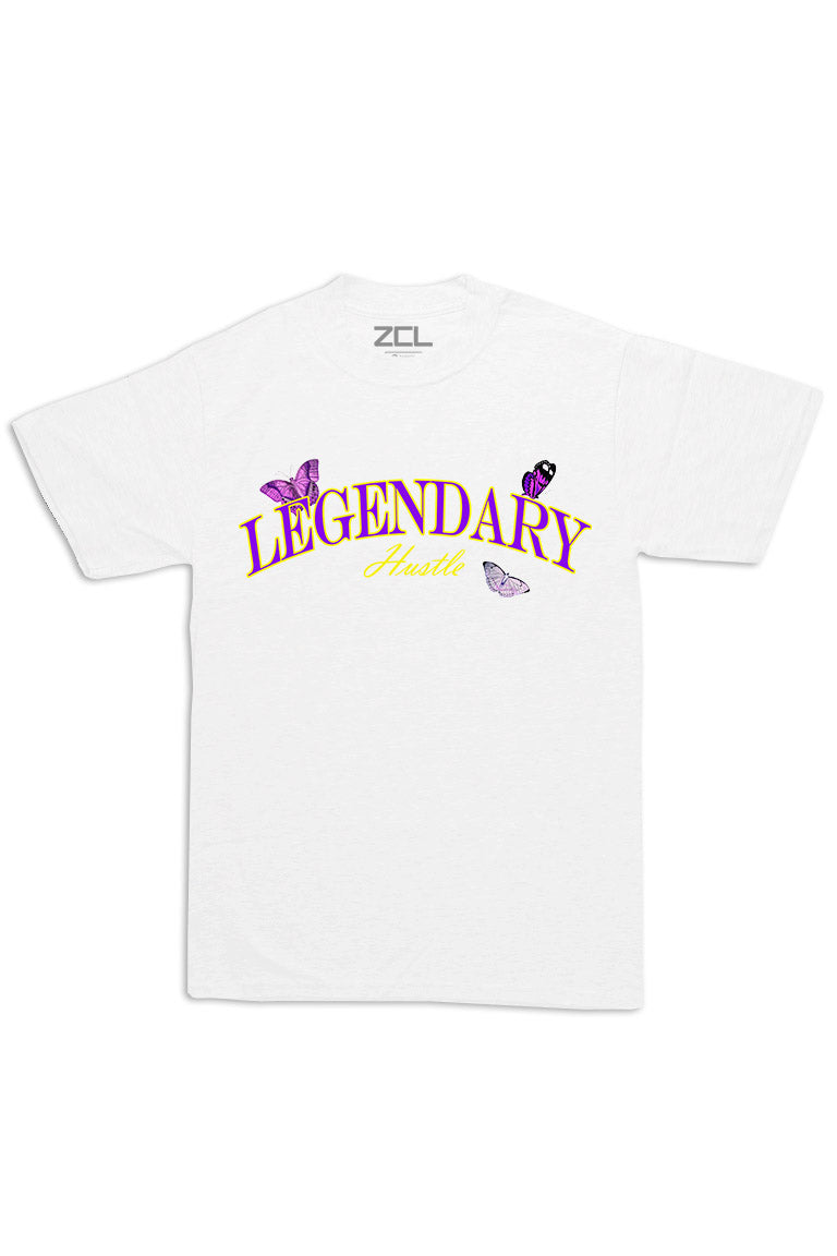 Oversized Legendary Tee (Purple Gold Logo) - Zamage