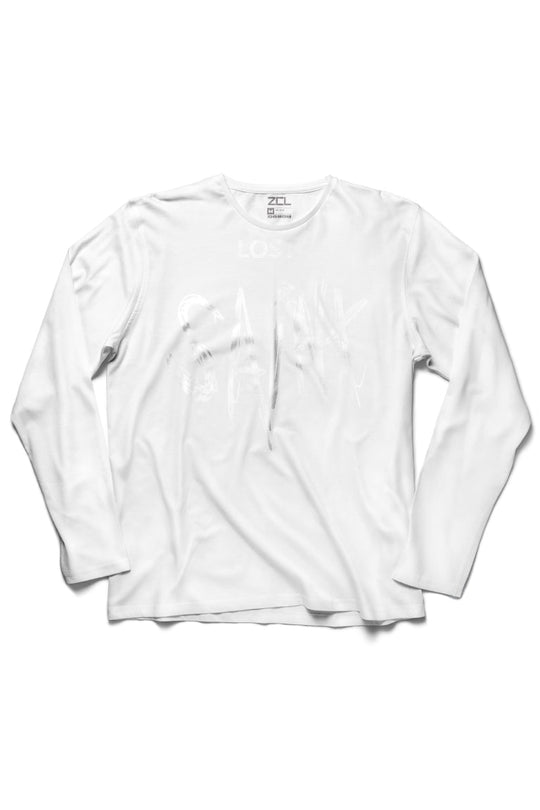 Lost Saint Long Sleeve Tee (White Logo) - Zamage