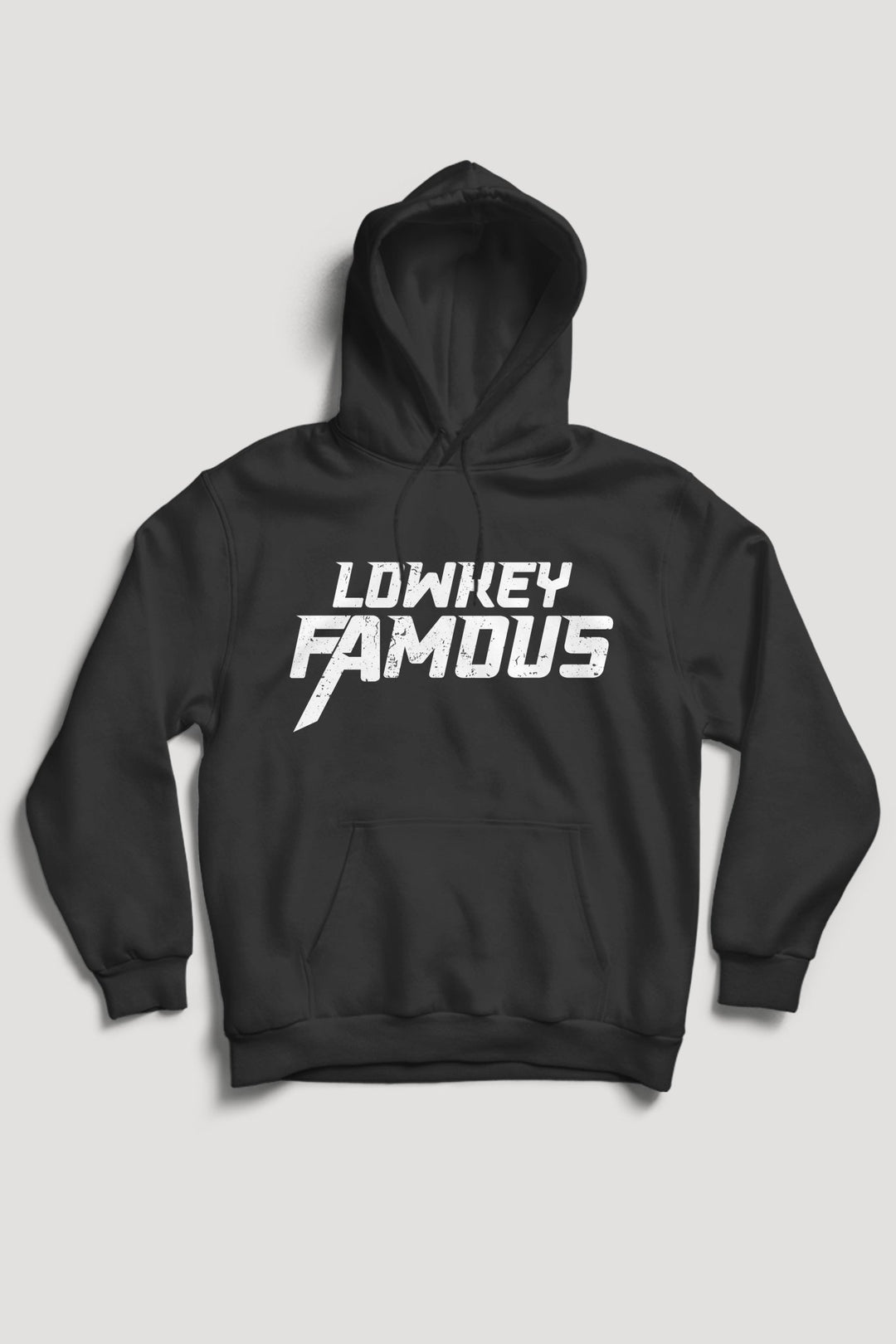Lowkey Famous Hoodie (White Logo) - Zamage