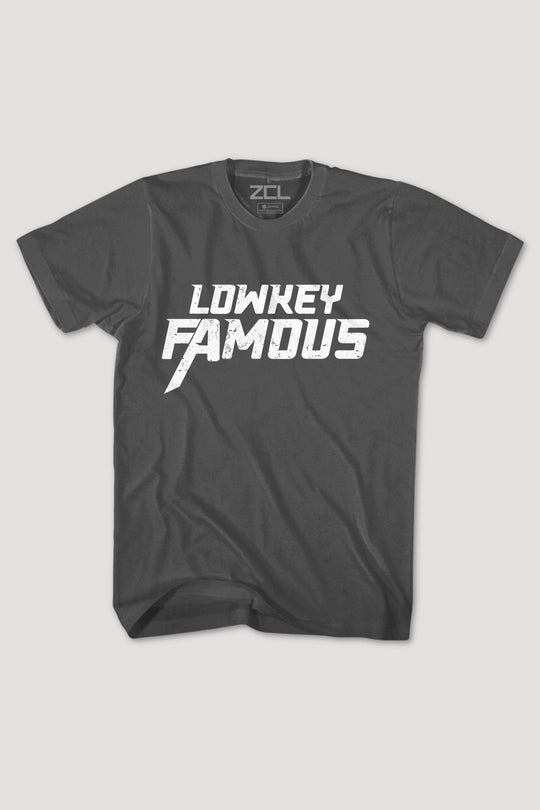 Lowkey Famous Tee (White Logo) - Zamage