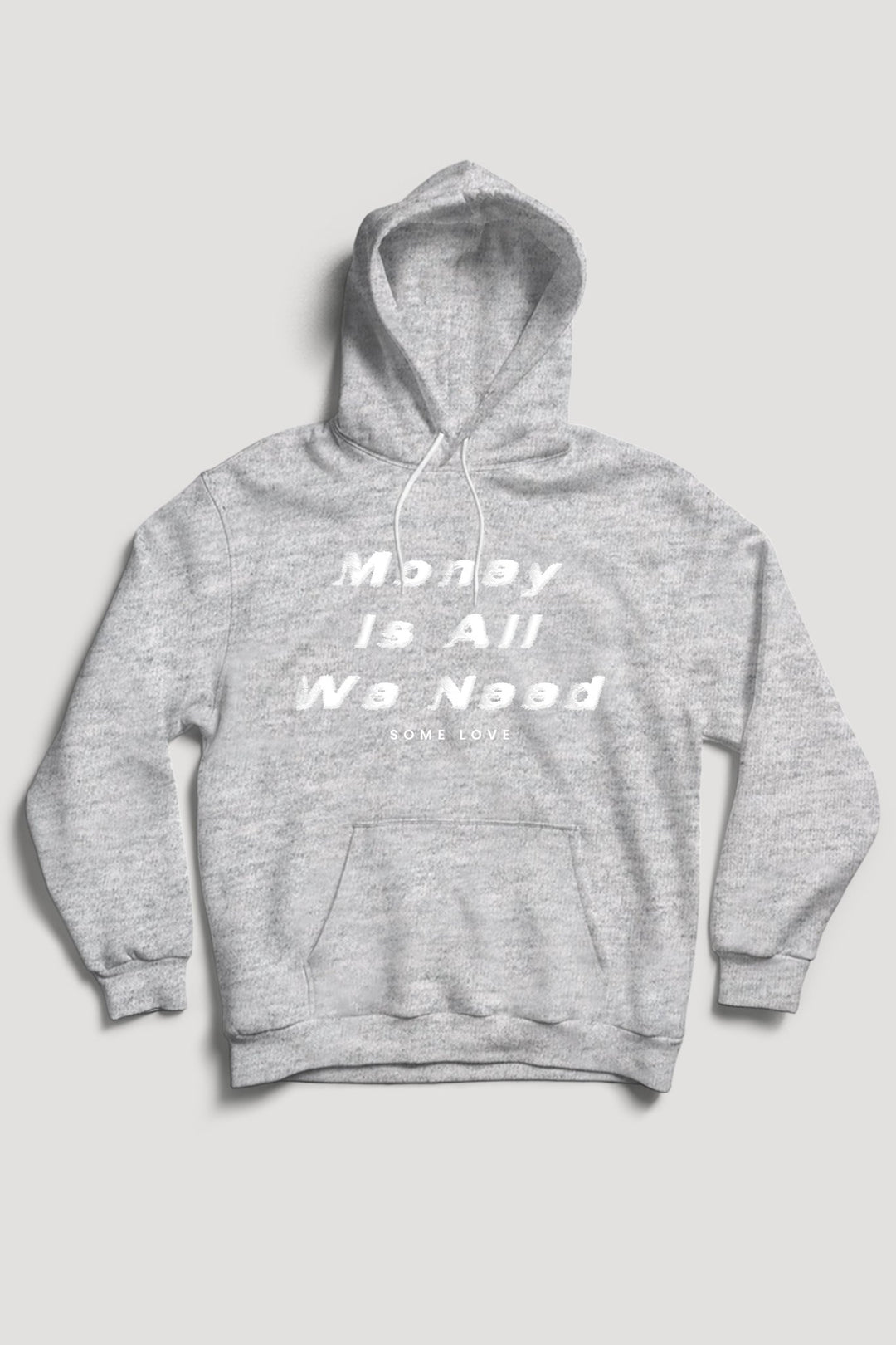 Money Is All We Need Hoodie (White Logo) - Zamage