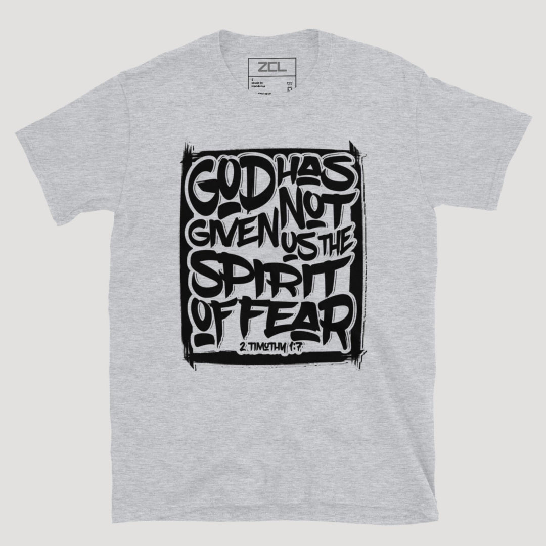 No Fear Tee (Black Logo) - Zamage