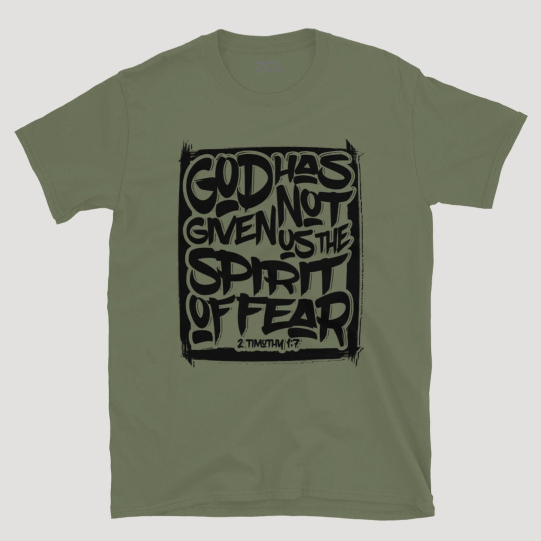 No Fear Tee (Black Logo) - Zamage