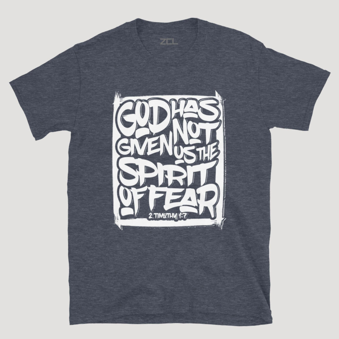No Fear Tee (White Logo) - Zamage