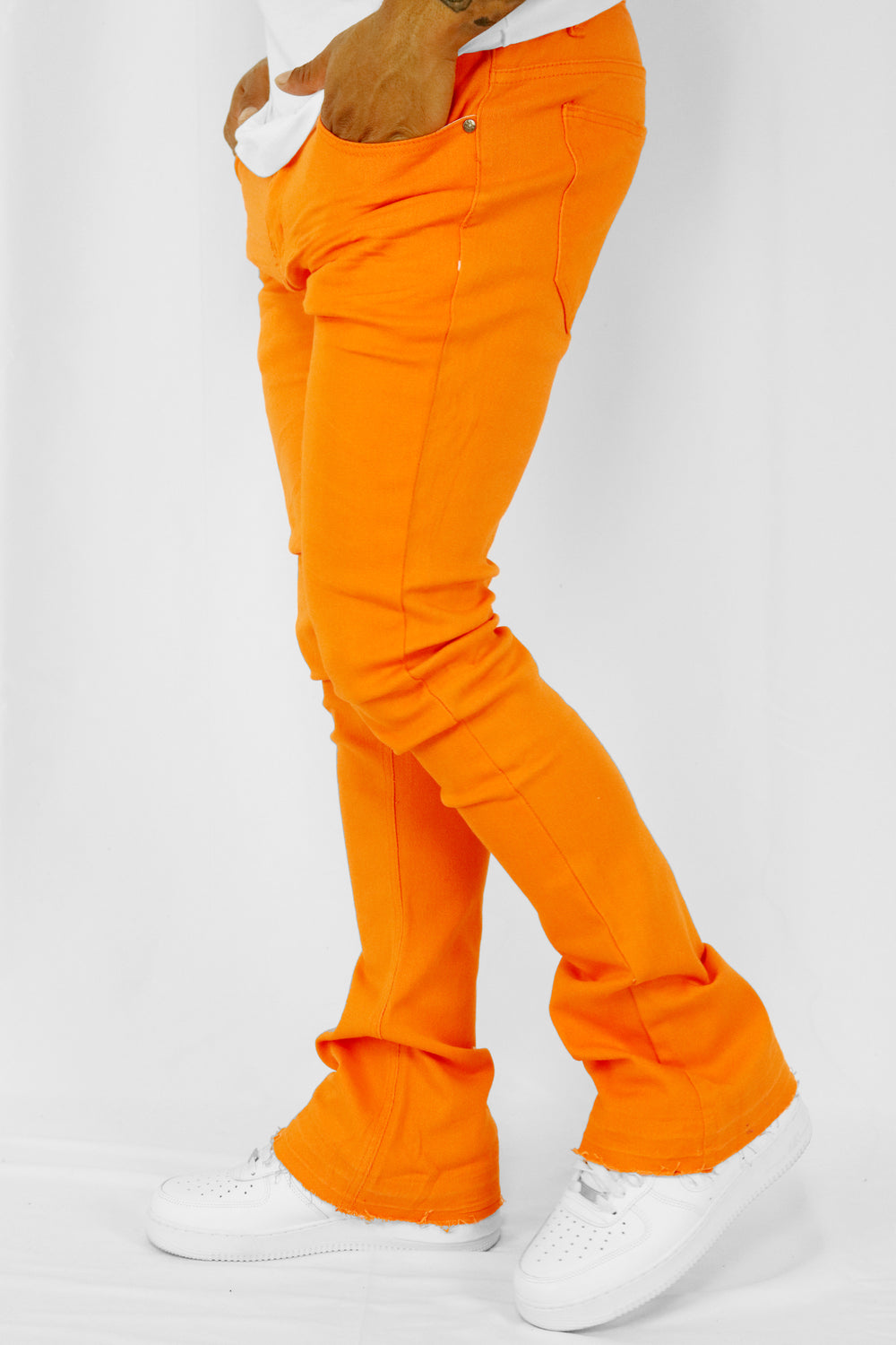 Vortex Stacked Denim (Orange) - Zamage