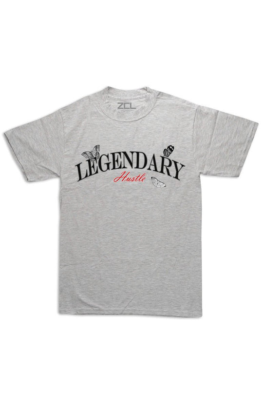 Oversized Legendary Tee (Playoff Black Logo) - Zamage