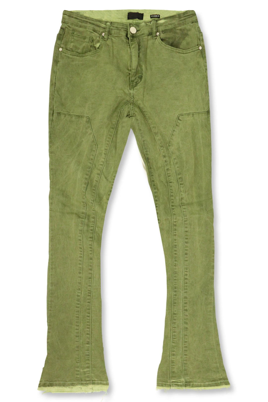 Picture Fit Stacked Denim (Olive) (M5783T) - Zamage