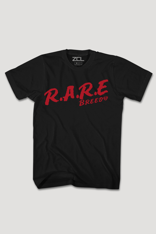Premium Rare Breed Tee (Red Logo) - Zamage
