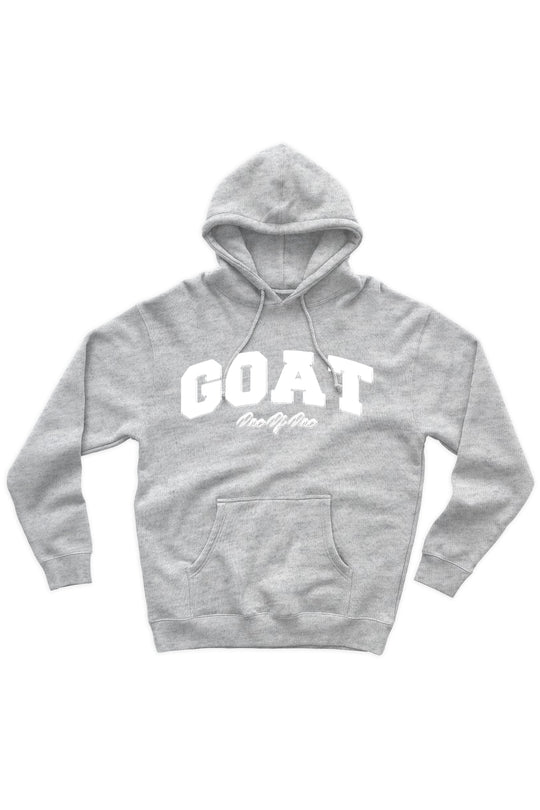 Puff Print Goat Hoodie (White Logo) - Zamage