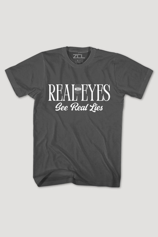 Real Eyes Tee (White Logo) - Zamage
