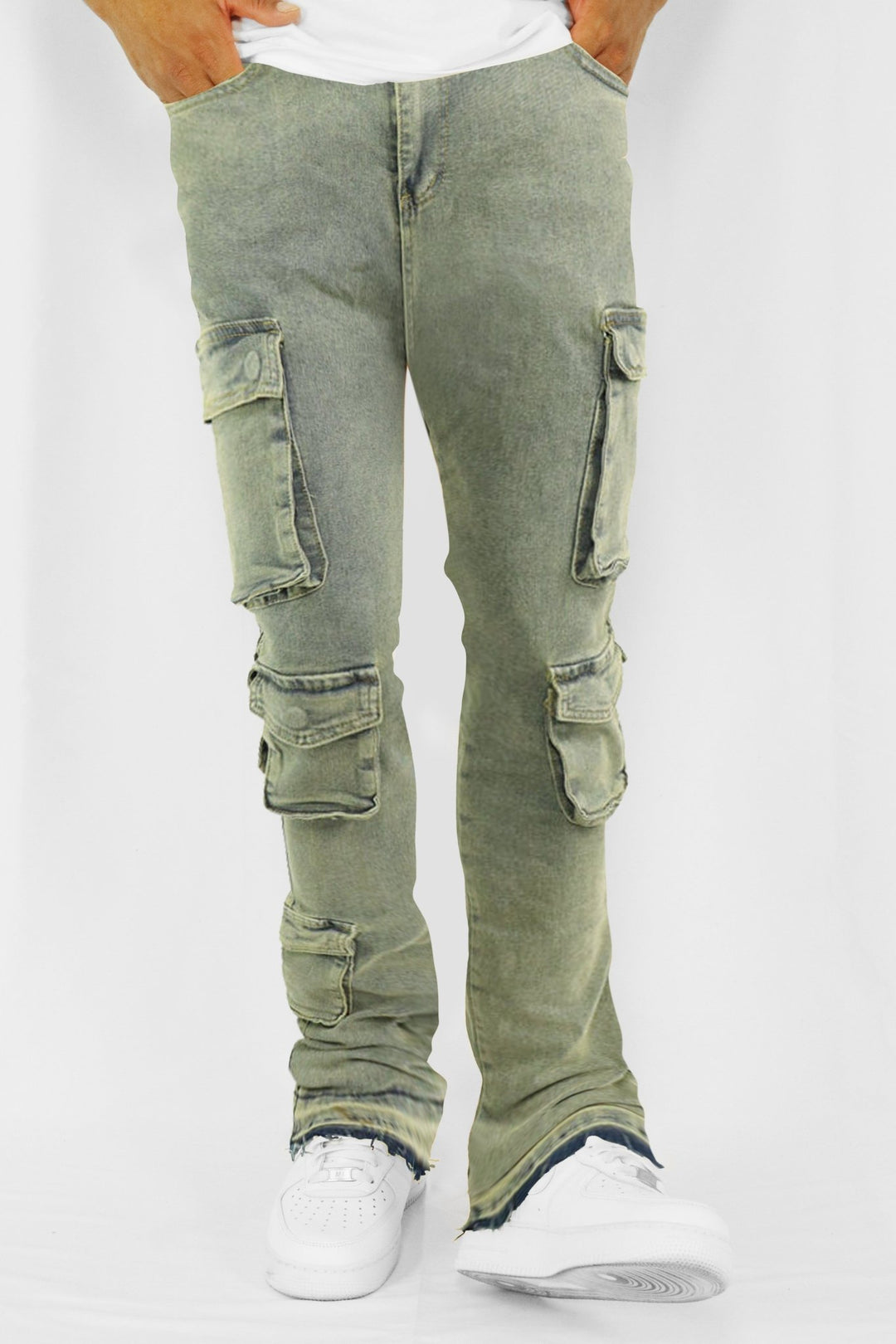 Shadow Stealth Stacked Denim (Vintage Wash) - Zamage