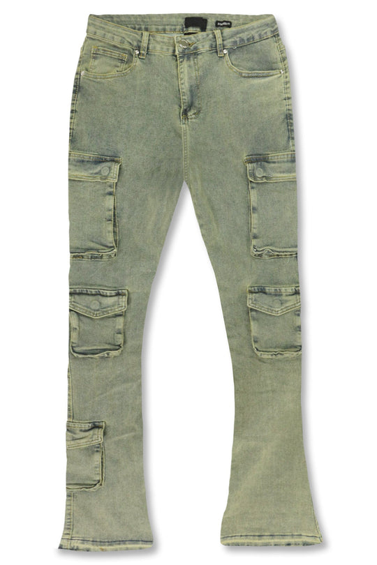 Shadow Stealth Stacked Denim (Vintage Wash) - Zamage