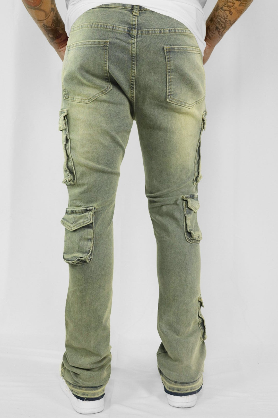 Shadow Stealth Stacked Denim (Vintage Wash) - Zamage