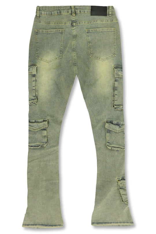 Shadow Stealth Stacked Denim (Vintage Wash) - Zamage