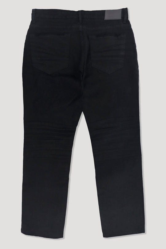 Shredded Relaxed Fit Denim (Black) (JA990R) - Zamage