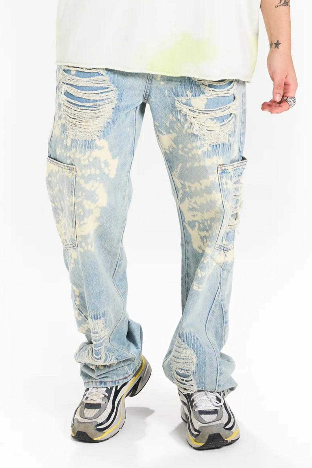 Stay True Relaxed Fit Denim (Stone Wash) (M8236D) - Zamage