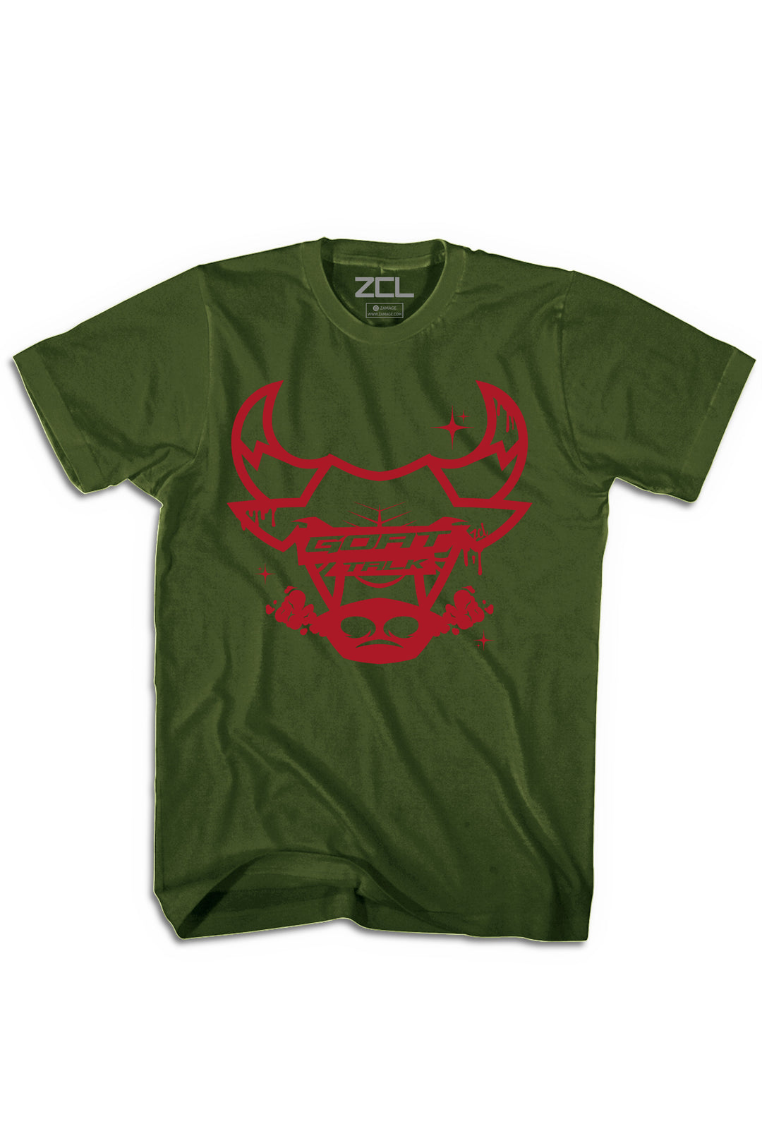 Goat Talk Tee (Red Logo) - Zamage