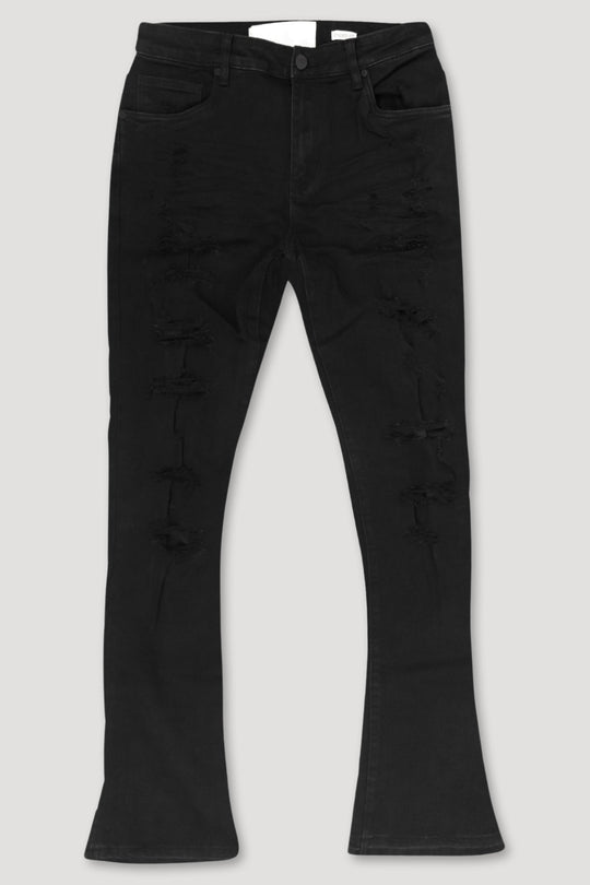 Vertigo Stacked Denim (Jet Black) (M8280D) - Zamage
