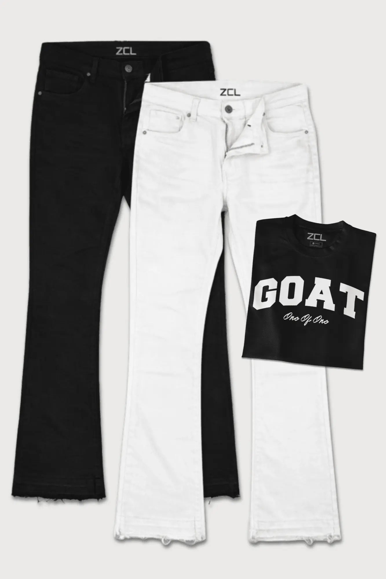 Vortex Stacked Denim FREE Tee Bundle - Zamage