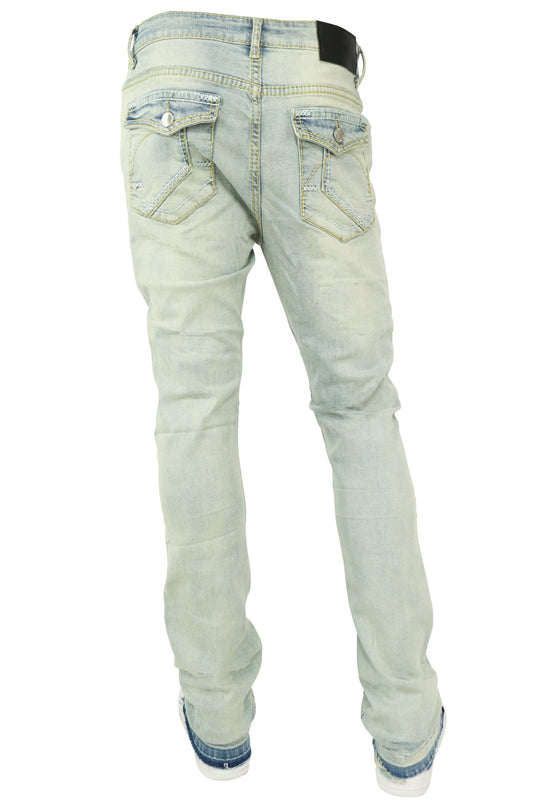 X'D Stitched Stacked Denim (Blue Wash) (M8265D) - Zamage