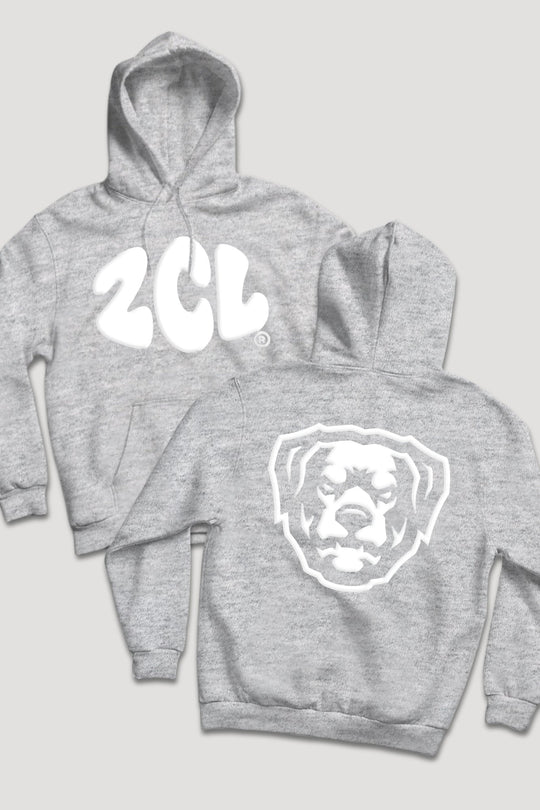 ZCL Puff Print HOV Hoodie (White Logo) - Zamage