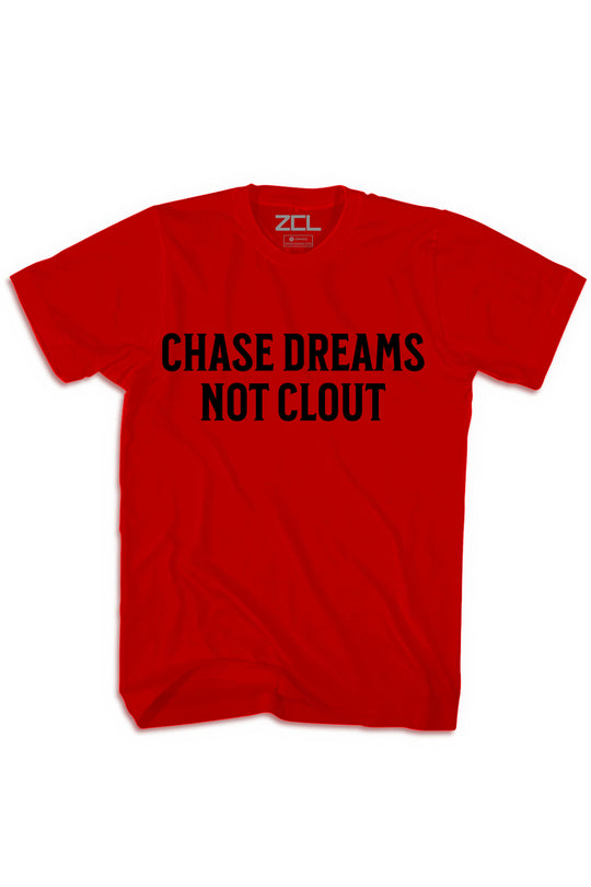Chase Dreams Not Clout Tee (Black Logo) - Zamage