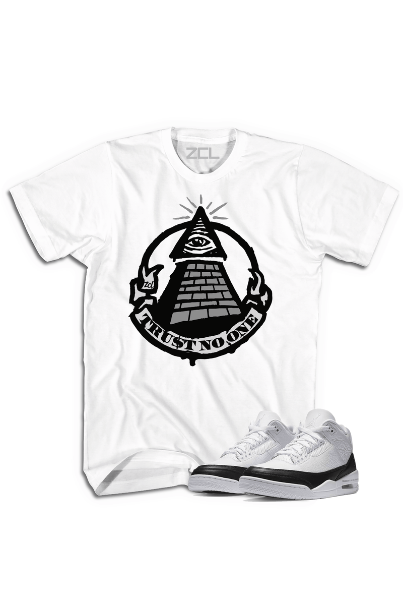 Air Jordan 3 "Trust No One" Tee (Fragment) - Zamage