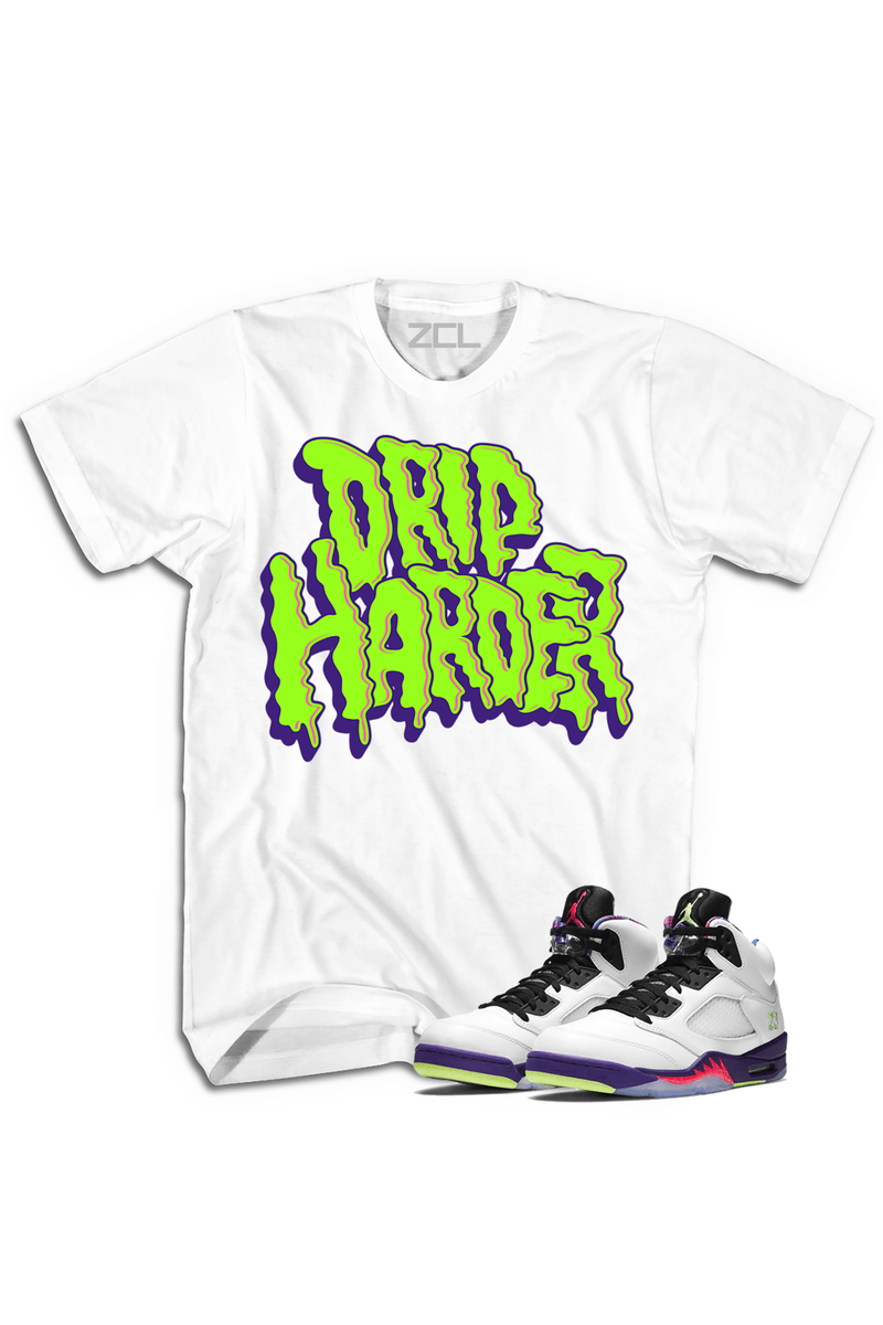 Air Jordan 5 "Drip Harder" Tee Alternate (Bel Air) - Zamage