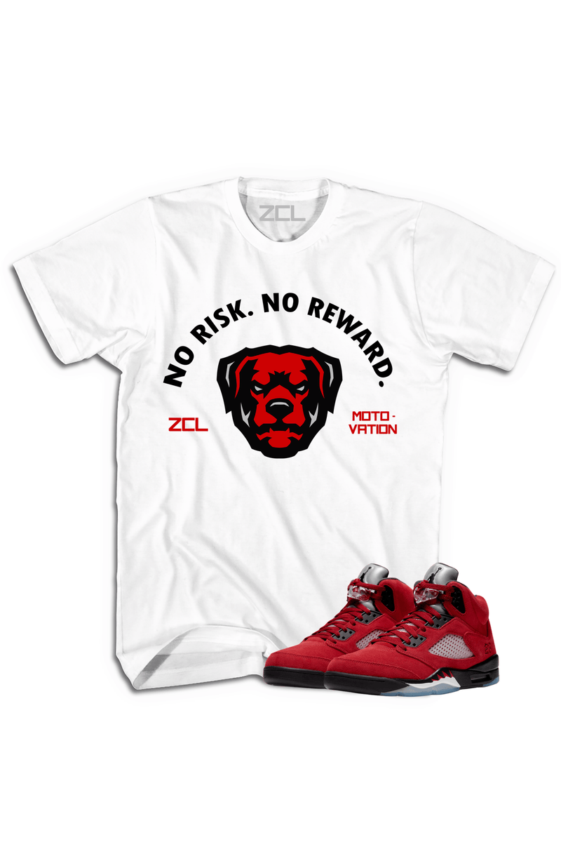 Air Jordan 5 Retro "No Risk No Reward" Tee (Raging Bull) - Zamage