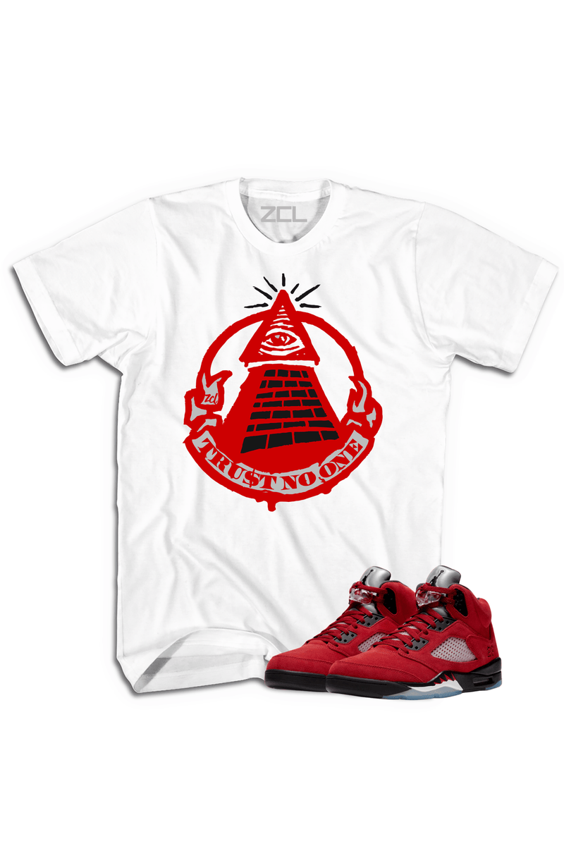 Air Jordan 5 Retro "Trust No One" Tee (Raging Bull) - Zamage