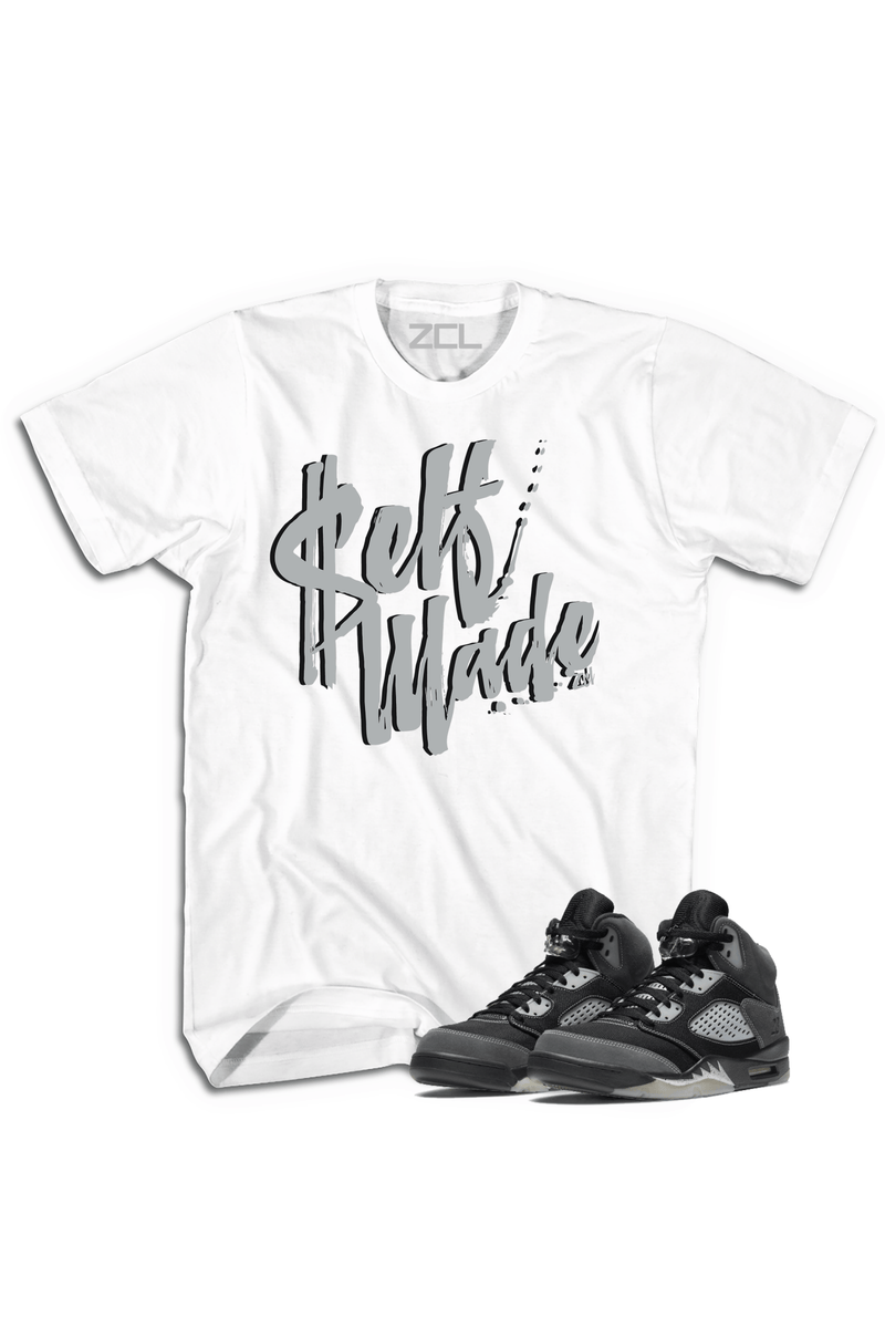 Air Jordan 5 "Self Made" Tee (Anthracite) - Zamage
