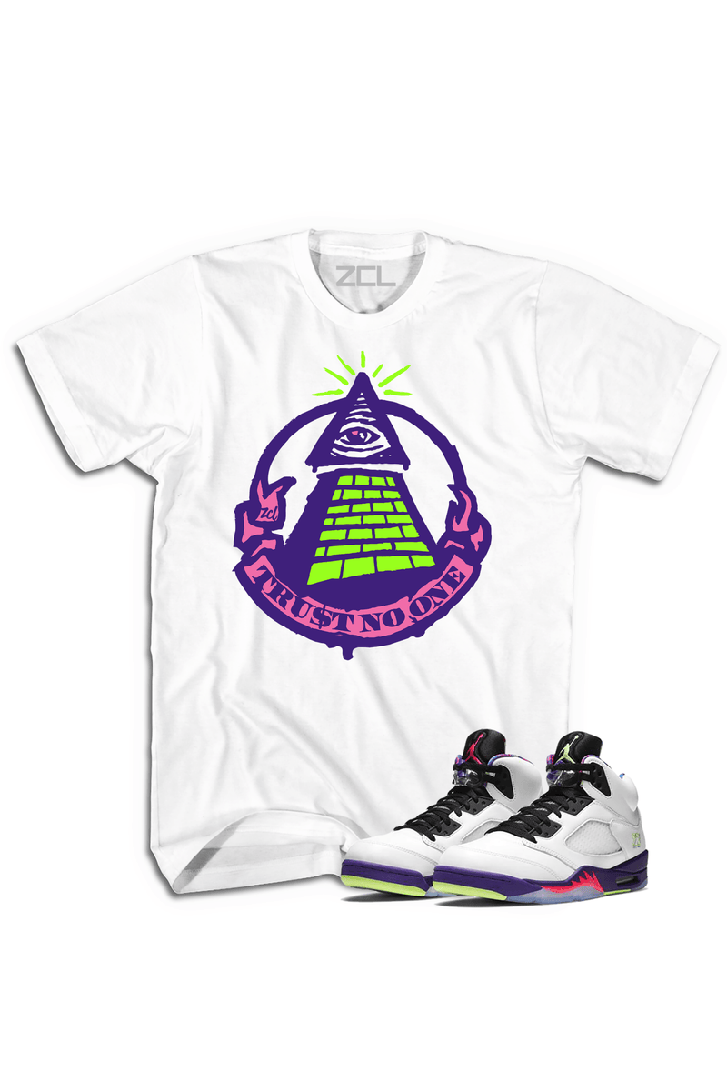 Air Jordan 5 "Trust No One" Tee (Alternate Bel Air) - Zamage