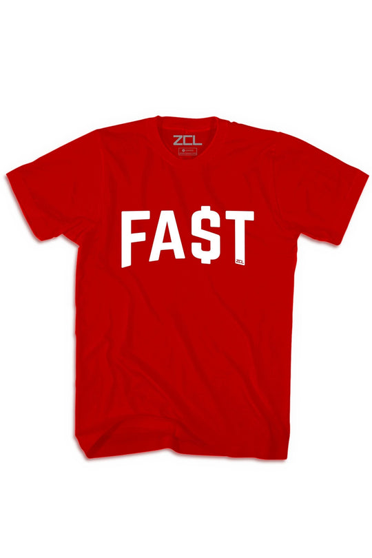 Fa$t Money Tee (White Logo) - Zamage